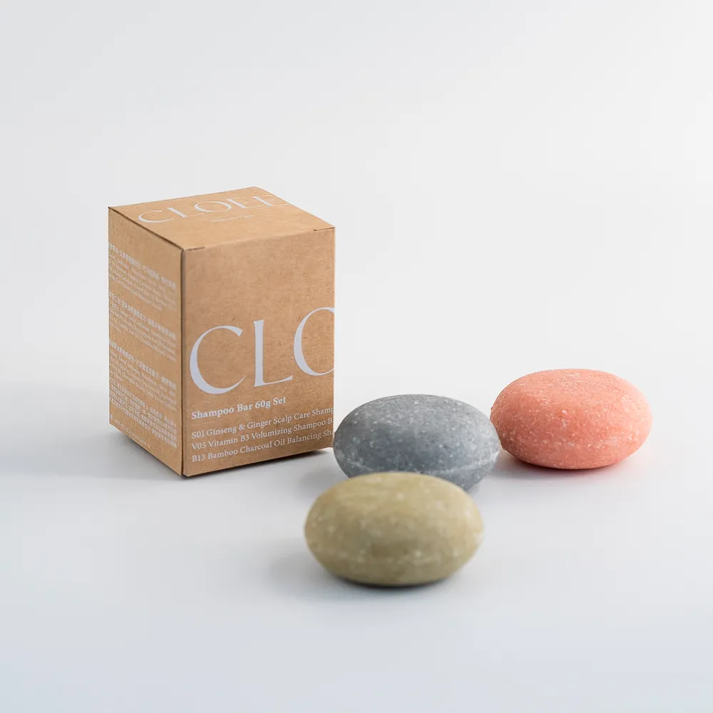 【CLOEE】頭皮健康養護洗髮餅（固態洗髮精） 60g 三入組 Shampoo Bar 60g set 3pcs✿70B005